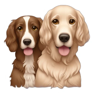 Couple with sprocker sticker