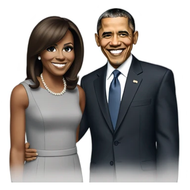 barack-and-michelle-obama sticker