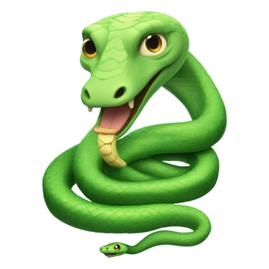 Zuckerberg as a snake sticker