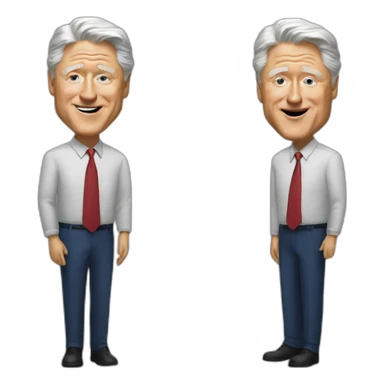 Bill Clinton sticker