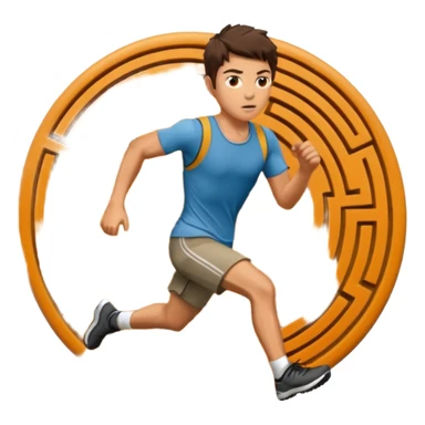 laberinto maze runner sticker