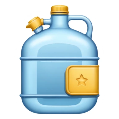 old water canteen sticker