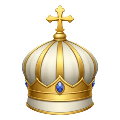 Make me a archbishop mitre I want a catholic mitre don’T put a human just the hat  sticker