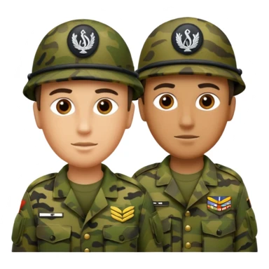 Soldaten in Tarnfarbe der salotiert und den SAS Buchstaben auf der Mütze und Uniform sticker