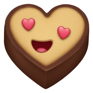 Heart box of chocolate sticker