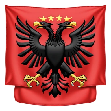 albania-flag sticker