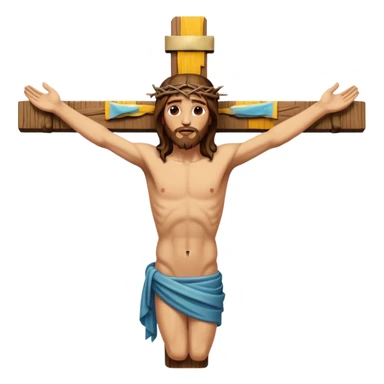 Jesus cross sticker