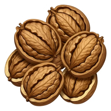 shelled walnuts sticker