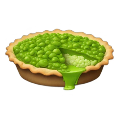 pie and mushy peas sticker