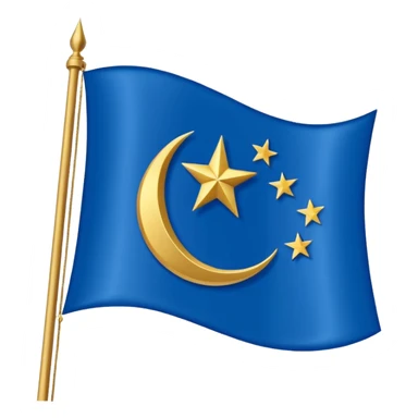 Gokturk flag sticker