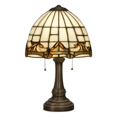 Tiffany lamp sticker