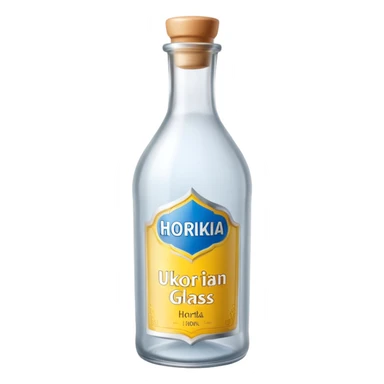 Ukrainian horilka sticker