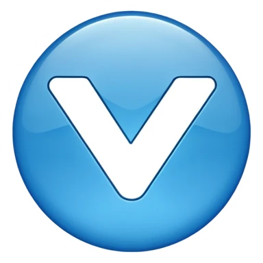 Verificación azul de tik Tok sticker