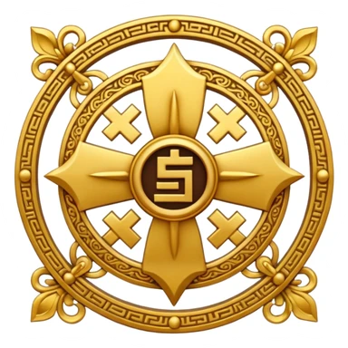 Hindu swastika sticker