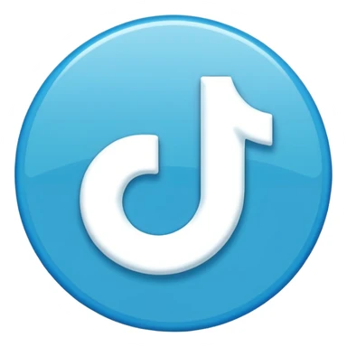 Verificación azul de tiktok sticker