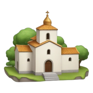 monastery sticker