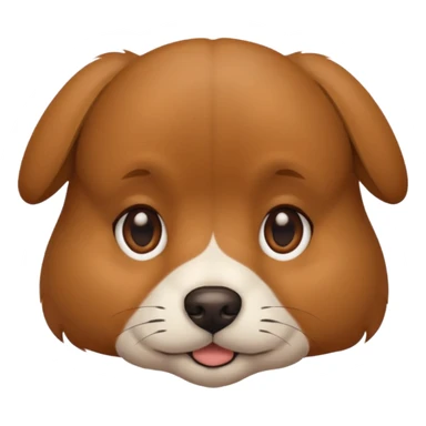 Affection / Love dog picture sticker