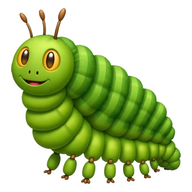 caterpillar sticker