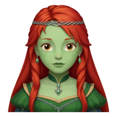 Fiona from the Shrek movie sticker