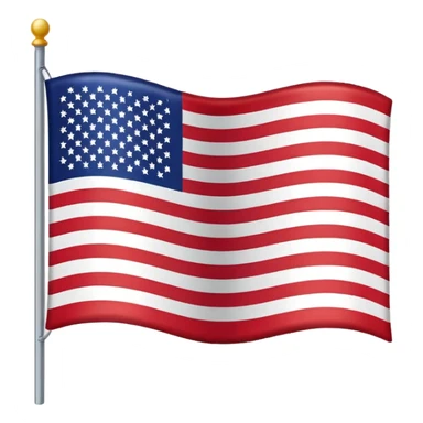 Flag of USA sticker