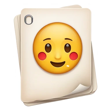 Indentity document emoji sticker