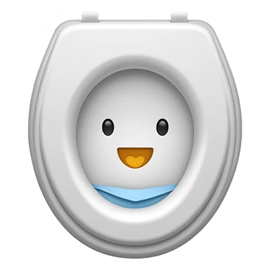Disposable Toilet seat cover sticker