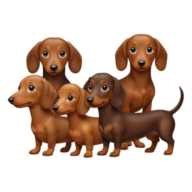 Perros salchicha sticker