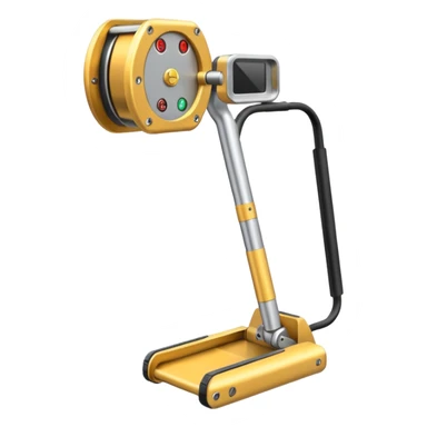 Realistic metal detector like a minelab sticker