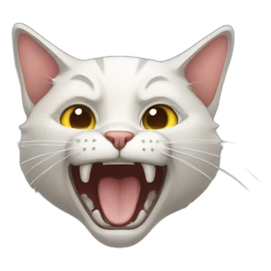 Nasty Cat sticker