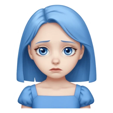 Sadness from the Inside Out movie sticker