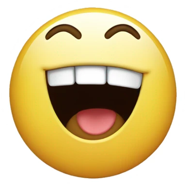 ￼laughing face crying  sticker