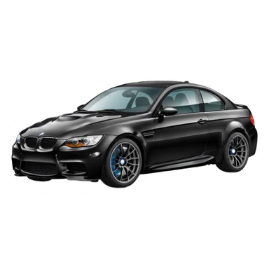 black bmw m3 sticker