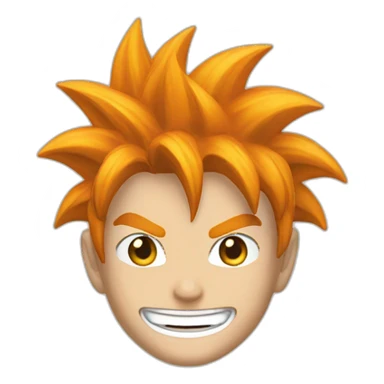 Sangoku heureux sticker