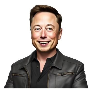 Elon musk partying  sticker