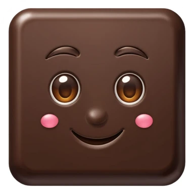 1-2 squares dark chocolate sticker