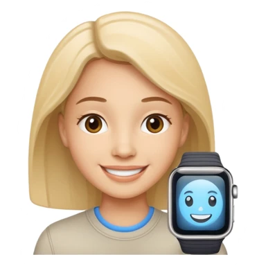 hazme un emoji de ayudando a una empresa a dejar de perder el tiempo atravez de la ia sticker