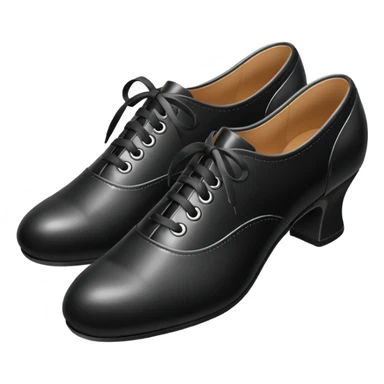 a pair of dancing shoes sticker