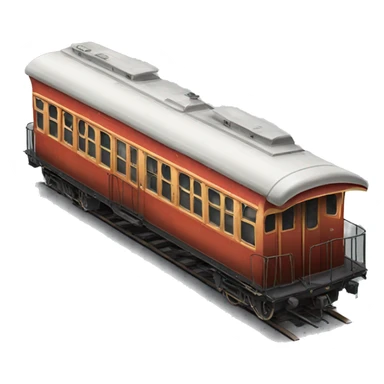 old train carriage  sticker