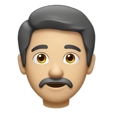 Personne qui pense à de la viande sticker