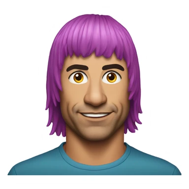 Joe Rogan with a wig sticker