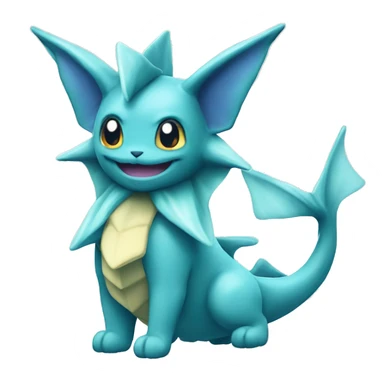 Vaporeon Pokémon sticker
