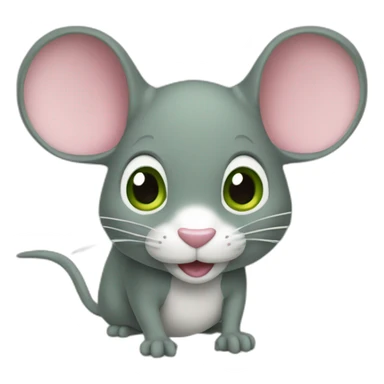 Une souris verte sticker