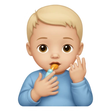 thumb sucking sticker