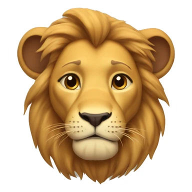 Simba from king of lions  sticker