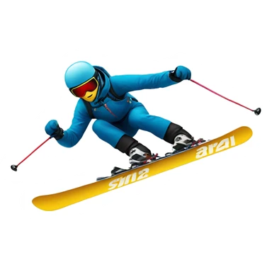 ski movement fly 95 sticker