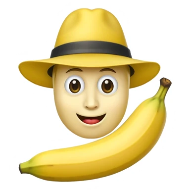 Banana gangster sticker