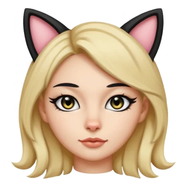 женщина кошка sticker