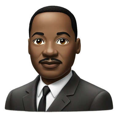 Martin Luther king  sticker