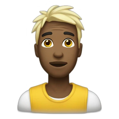 Zola rappeur qui fait coucou sticker