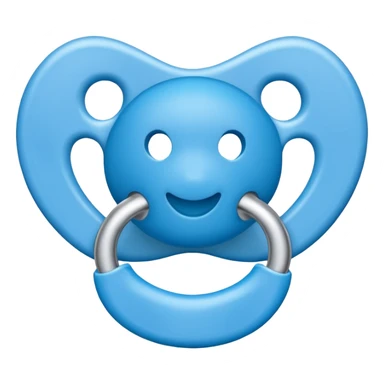 Chupeta azul sticker